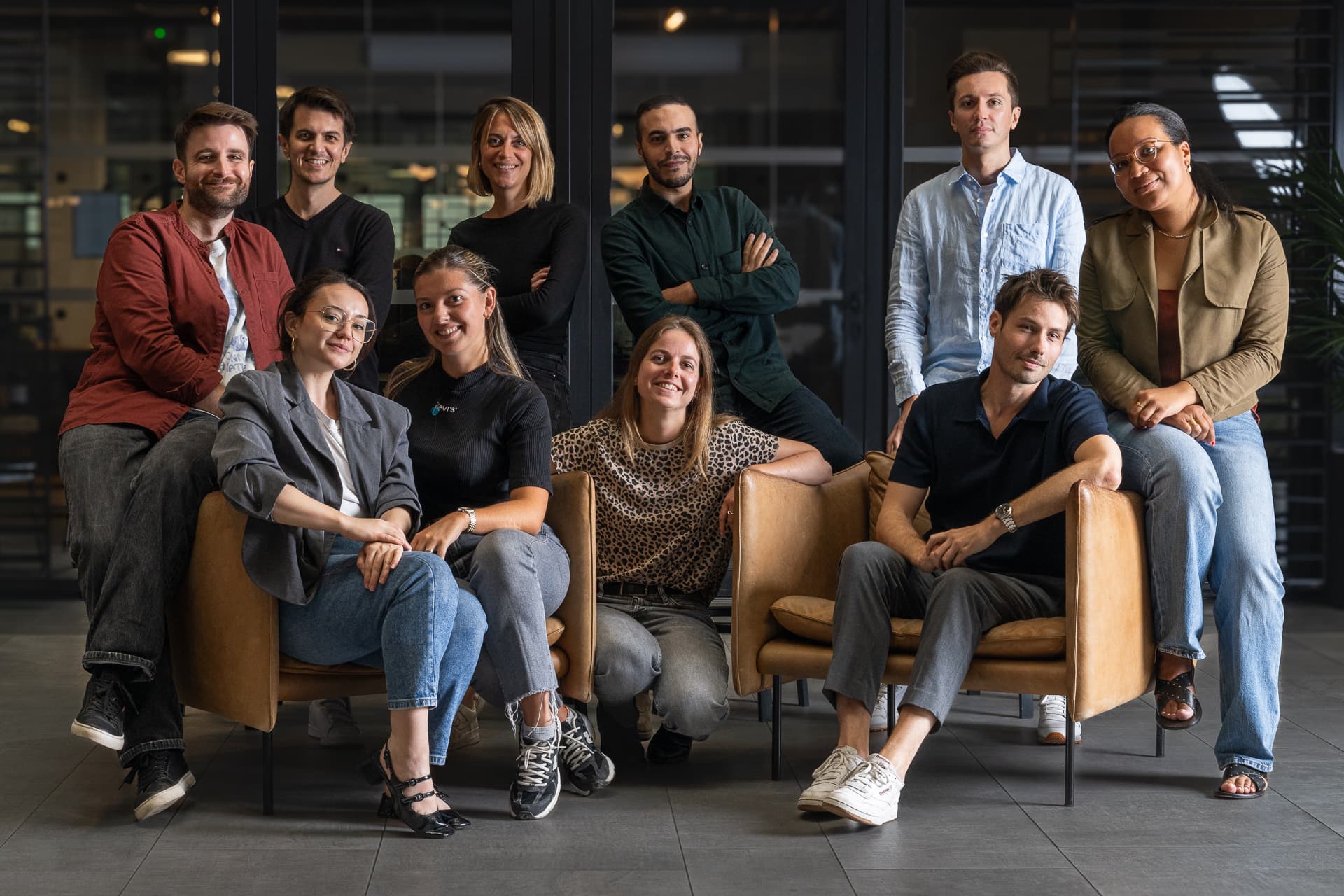 Ballou team at the Paris office